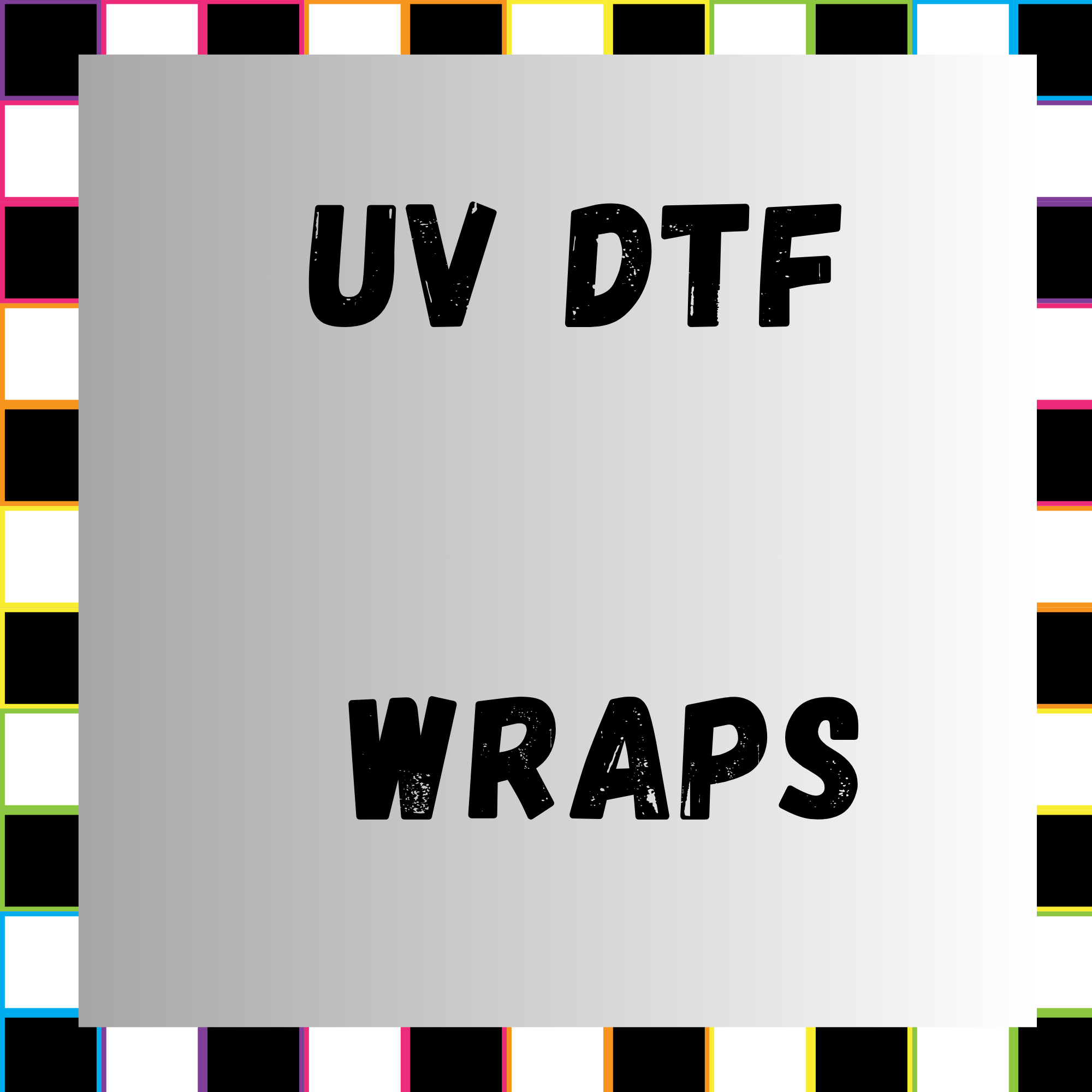 UV DTF Gang Sheet Builder/Single Orders