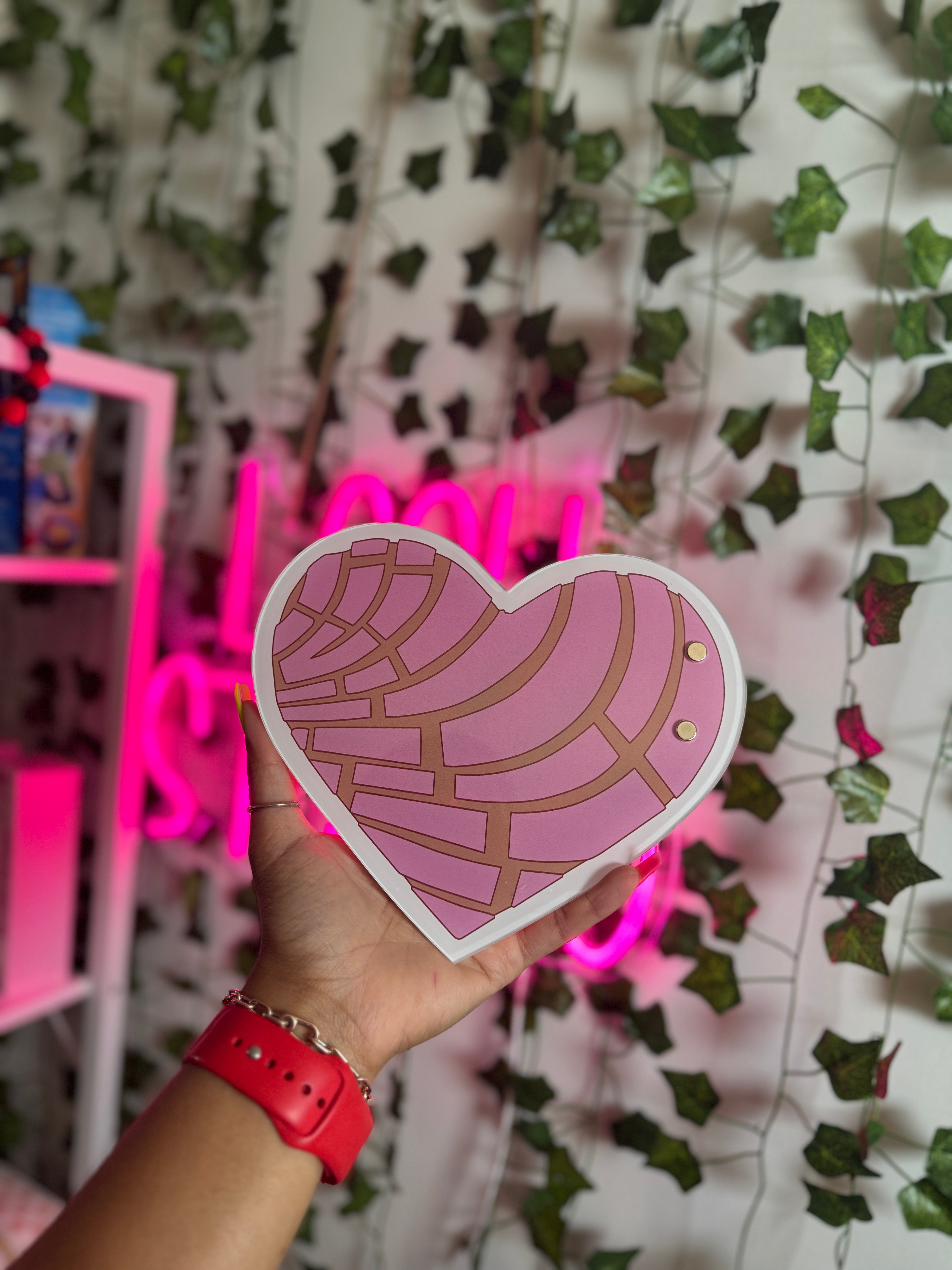 Pink Concha Lash Tile