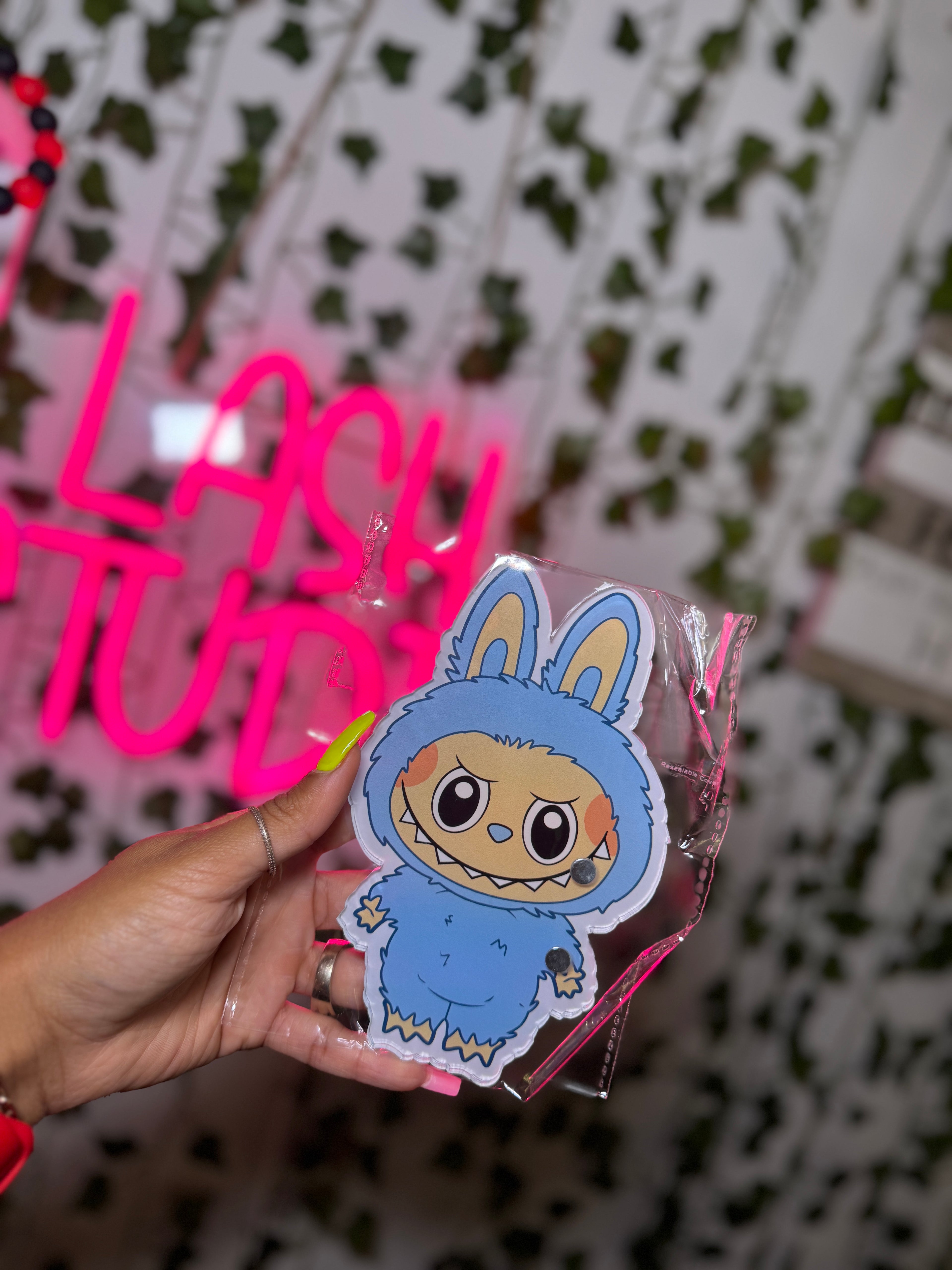 Light Blue Labubu Tile