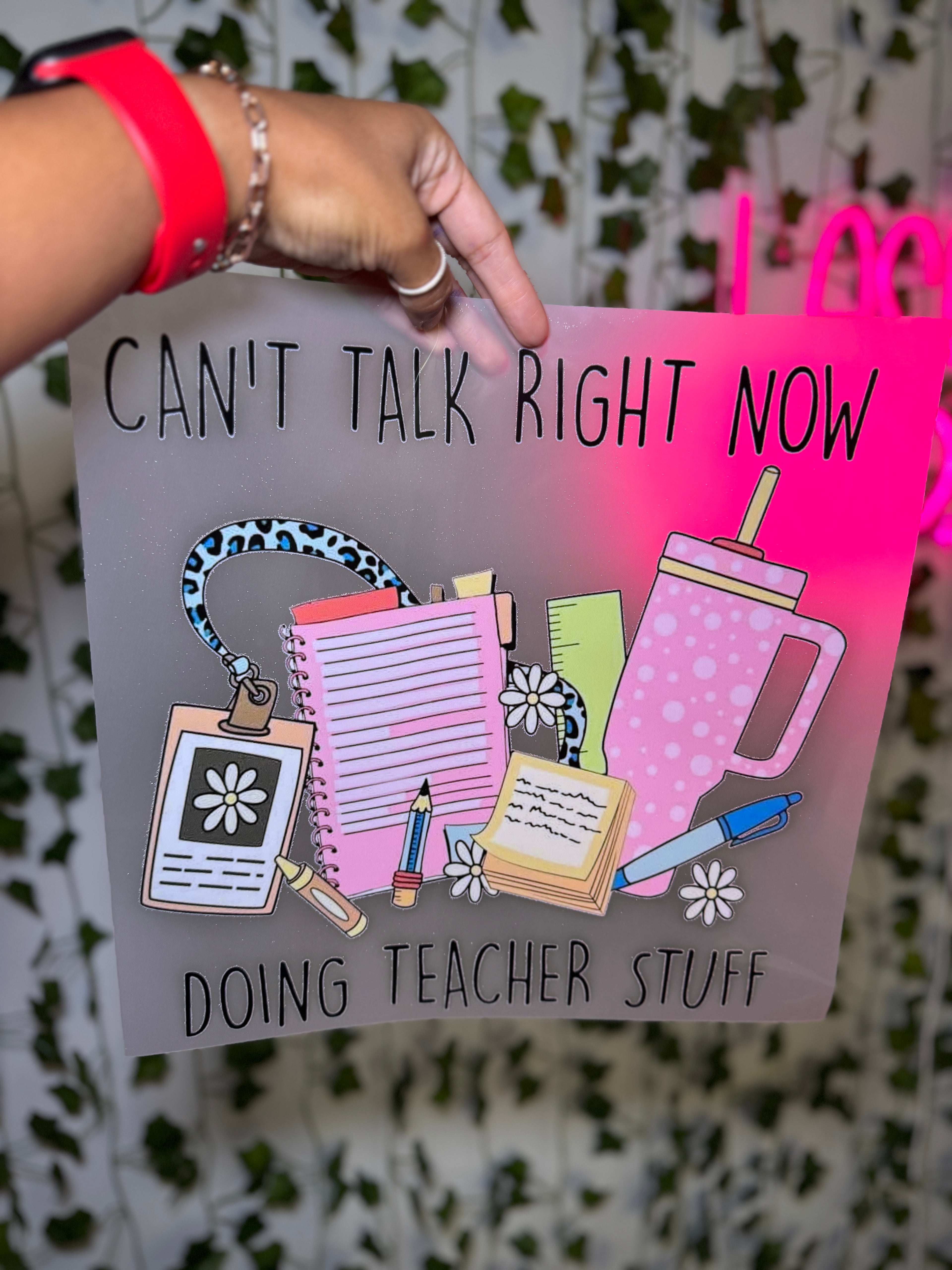 Can’t Talk Right Now